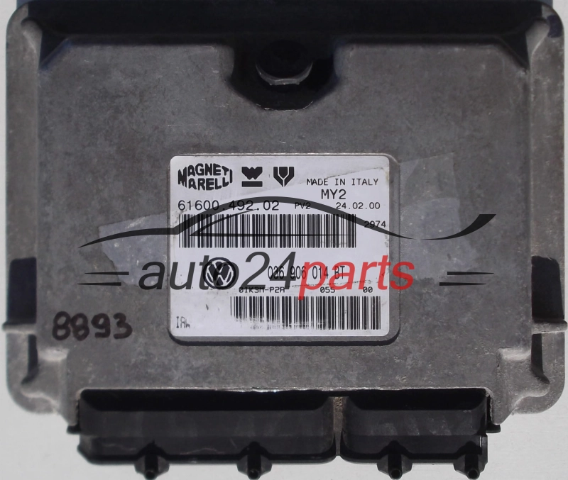 KOMPUTER STEROWNIK SILNIKA VW VOLKSWAGEN POLO LUPO 1.4 MAGNETI MARELLI IAW 4CV.V4
