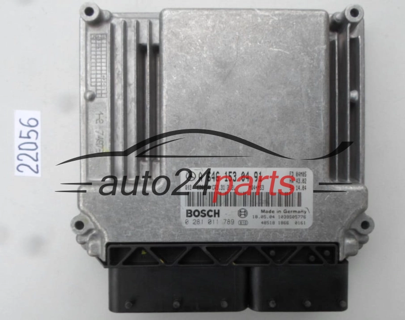 Μονάδα Ελέγχου Κινητήρα MERCEDES VITO BOSCH 0 281 011 789, 0281011789, A 646 153 04 91, A6461530491, CR3.31 