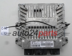 CENTRALINA MOTORE  CITROEN C2 1.4 HDI SIEMENS SID 804 5WS40111C-T, 5WS40111CT SW9653447380 HW9648624280