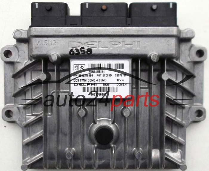  MOTORSTEUERGERÄT ECU STEUERGERÄT PEUGEOT 407 2.0 HDI R0413C001D