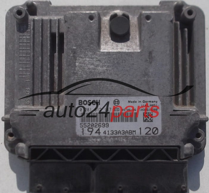 CENTRALINA DO MOTORE FIAT CROMA 1.9 JTD BOSCH 0 281 012 147,  55202699 