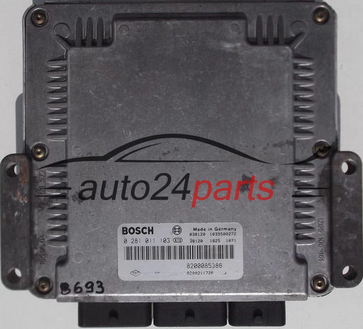 KOMPUTER STEROWNIK SILNIKA RENAULT LAGUNA 2.2 DCI 8200085386, 8200211726