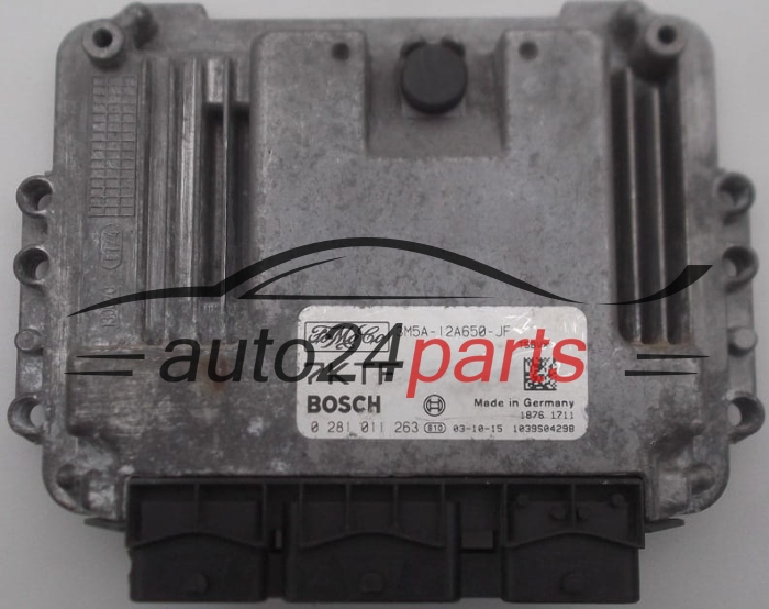 CENTRALINA DO MOTORE FORD FOCUS C-MAX 1.6 TDCI BOSCH 0 281 011 263, FoMoCo 3M5A-12A650-JF