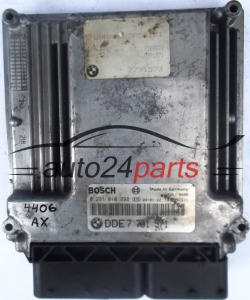 KOMPUTER STEROWNIK SILNIKA BMW E65 730 3.0 DIESEL BOSCH 0281010898, 0 281 010 898, DDE 7791571, 7 791 571 - 