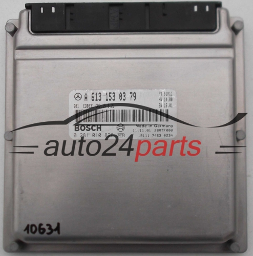 CENTRALITA DE MOTOR MERCEDES W 210 E 320 CDI BOSCH 0 281 010 828, 0281010828, A 613 153 03 79, A6131530379, 6131530379