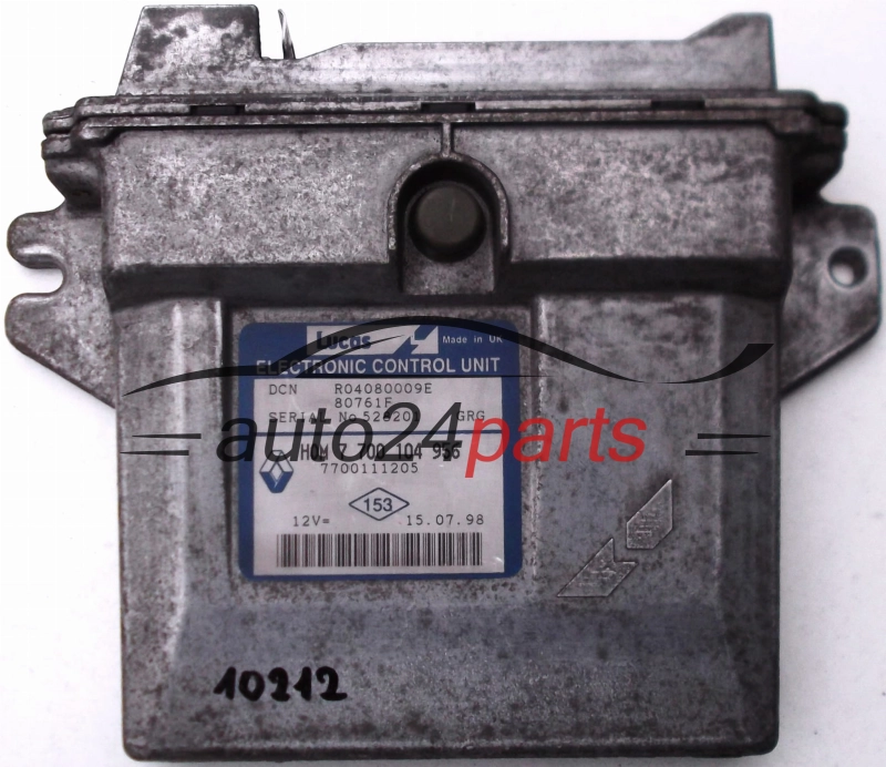 calculateur moteur pour renault clio 1.9