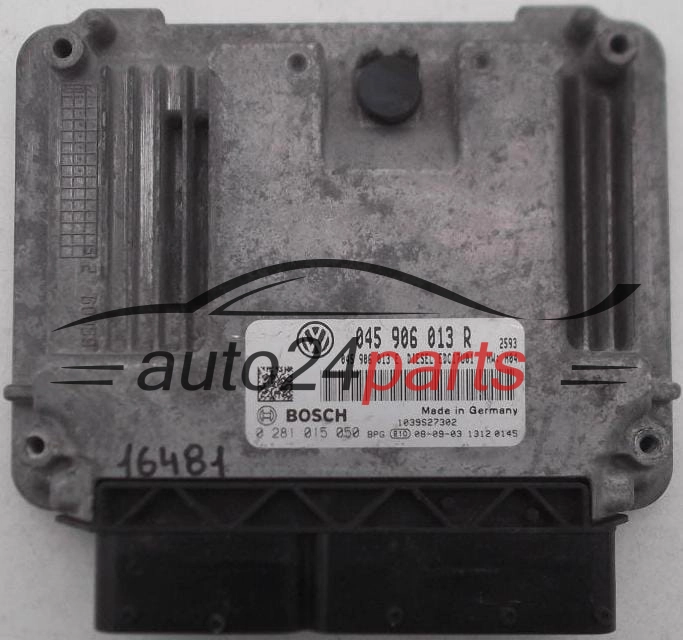 Μονάδα Ελέγχου Κινητήρα SKODA 1.4 TDI BOSCH 0 281 015 050, 0281015050, 045 906 013 R, 045906013R 