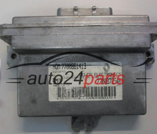 ECU CENTRALITA DE MOTOR  RENAULT CLIO Delco 16210759, HOM 7700861413, 7700872546, BMUL