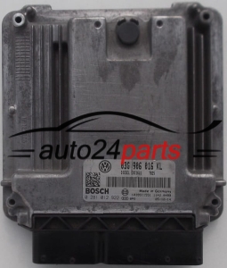 MOTORSTEUERGERÄT ECU STEUERGERAT SEAT ALTEA TOLEDO 1.9 TDI BOSCH 0 281 012 922, 0281012922, 03G 906 016 KL, 03G906016KL 