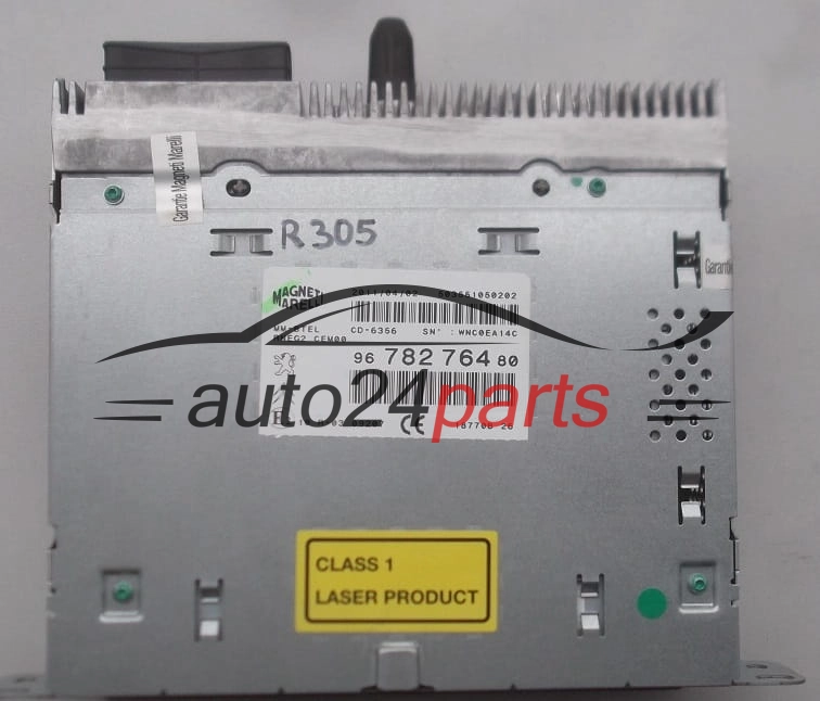 RADIO CD MP3 NAVI NAVIGATION RNEG2 CEM00 CD6366 CITROEN PEUGEOT Magneti Marelli 96 782 764 80