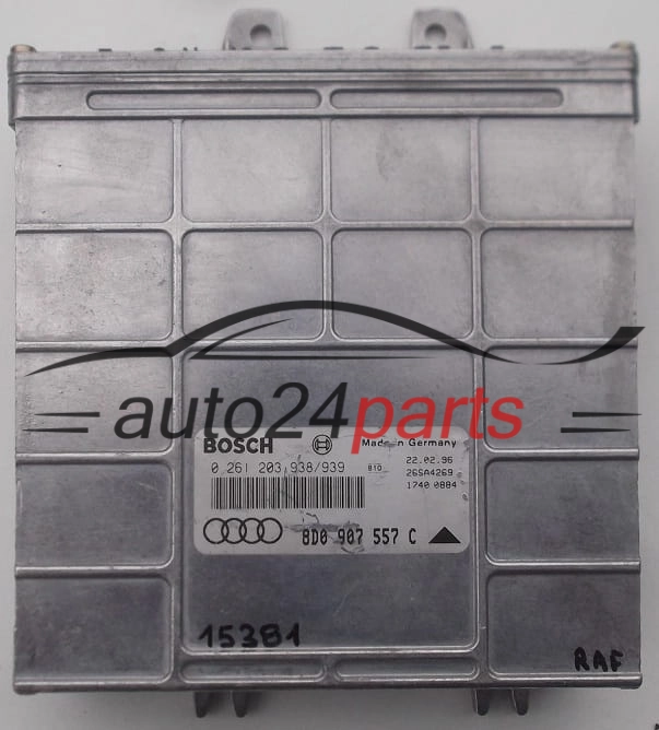 8D0907557C, 8D0 907 557 C, BOSCH 0261203938/939, 0 261 203 938, 0261 203 939