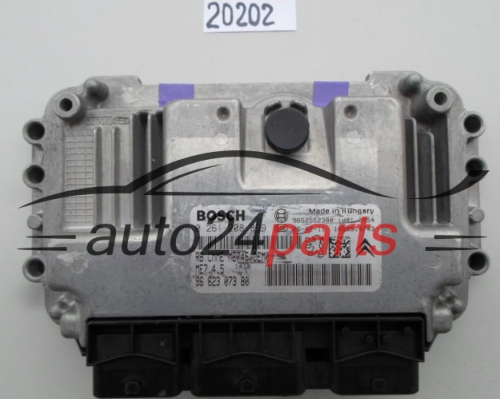 KOMPUTER STEROWNIK SILNIKA CITROEN PEUGEOT 1.6 BOSCH 0 261 208 899, 0261208899, 96 623 073 80, 9662307380
