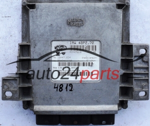 ECU ENGINE CONTROLLER PEUGEOT 206 1.1 IAW48P270, IAW48P2.70, IAW 48P2.70, HW 9642423780, 16447034, 16447.034, SW 9642597680, 16449054, 16449.054