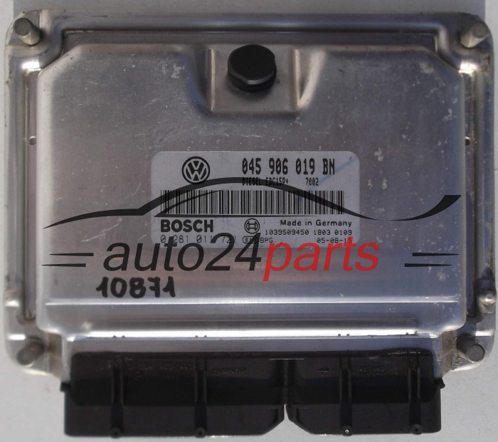 ΜΟΝΑΔΑ ΕΛΕΓΧΟΥ ΚΙΝΗΤΗΡΑ VW VOLKSWAGEN FOX, POLO 1.4TDI, BOSCH 0 281 011 721