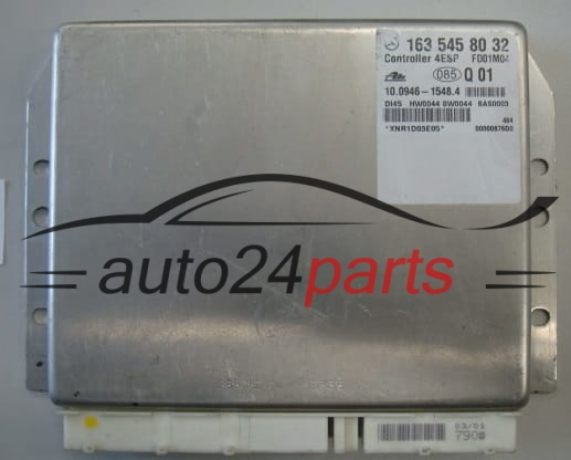 ABS 4ESP MERCEDES W163 A1635458032, 1635458032, A 163 545 80 32 ATE 10.0946-1548.4