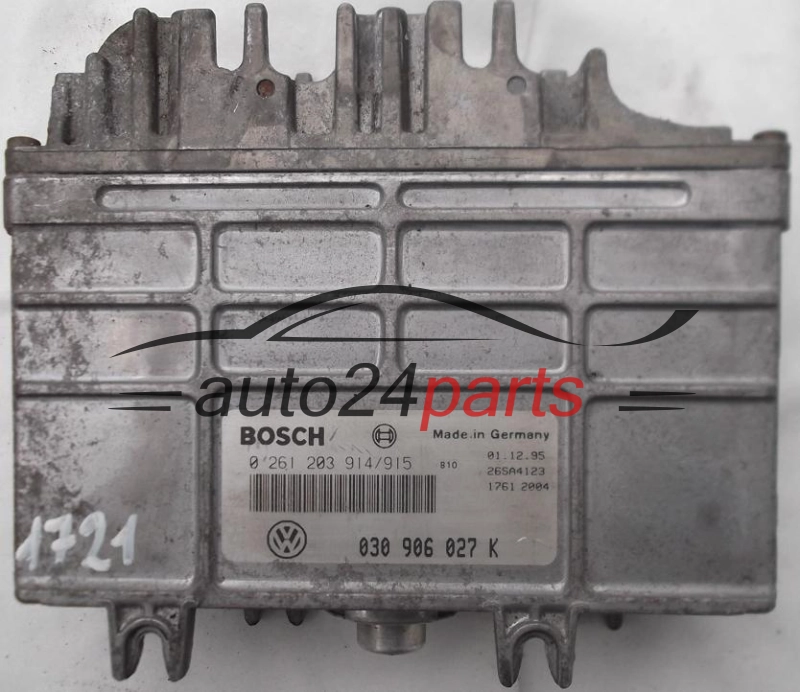 ECU ENGINE CONTROLLER VW VOLKSWAGEN POLO 1.4 AEX 030906027K