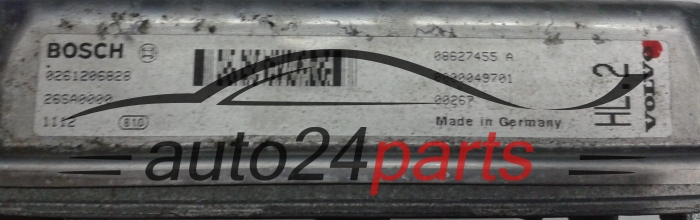 ECU ENGINE CONTROLLER VOLVO S60 V70 S80 2.4 BOSCH 0261206828