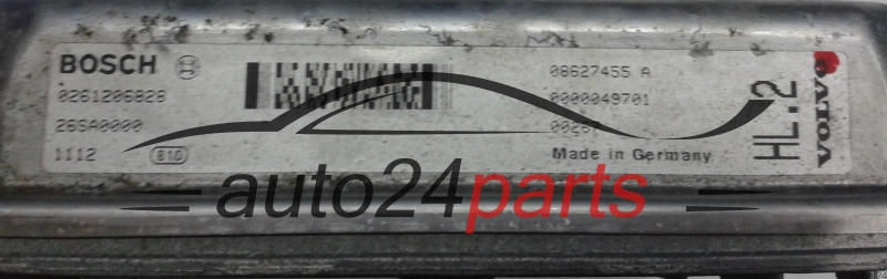 ECU ENGINE CONTROLLER VOLVO S60 V70 S80 2.4 BOSCH 0261206828