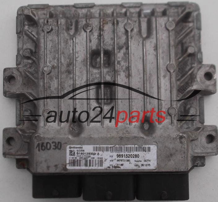 MOTORSTEUERGERÄT ECU STEUERGERAT CITROEN PEUGEOT S180129303 A