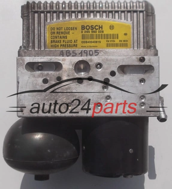 ABS PUMP  MERCEDES SL55 BOSCH 0 265 250 095,  A 005 431 71 12,  0 265 960 028