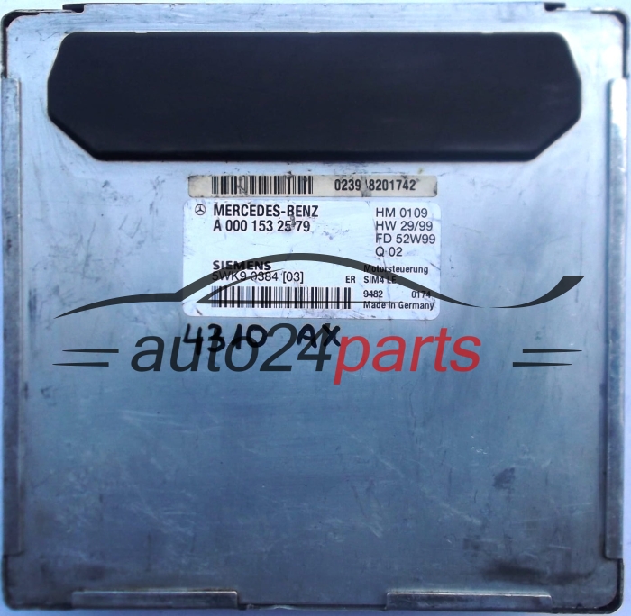 calculateur moteur pour mercedes w203 c200 