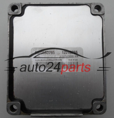 ECU CENTRALITA DE MOTOR  OPEL CORSA COMBO 1.7 DTI Delphi Delco 12249766, ISUZU 8973583765