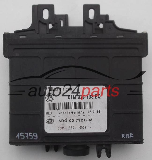 STEROWNIK SKRZYNI AUTOMATYCZNEJ AUDI SKODA VOLKSWAGEN HELLA 5DG 007 921-03,  01M 927 733 EQ