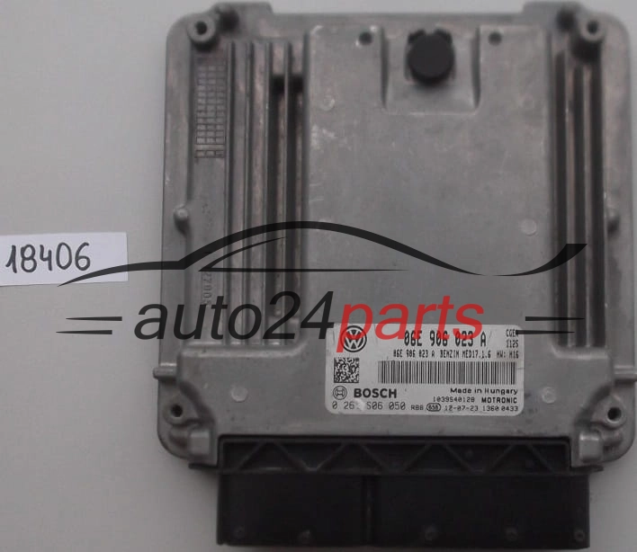 KOMPUTER STEROWNIK SILNIKA VW VOLKSWAGEN TOUAREG 3.0 BOSCH 0 261 S06 050, 0261S06050, 06E 906 023 A, 06E906023A, MED17.1.6