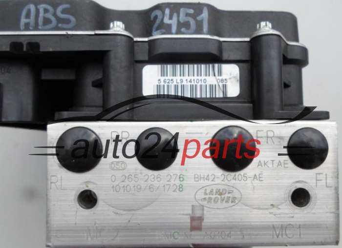 Αντλία αβς LAND ROVER BOSCH 0 265 236 276, 0265236276, BH42-2C405-AE, BH422C405AE, 0265951675