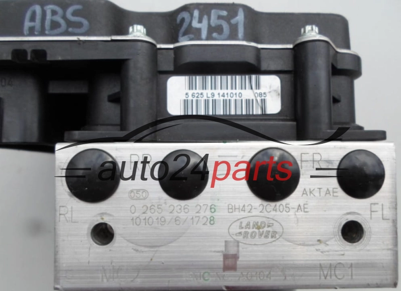 Αντλία αβς LAND ROVER BOSCH 0 265 236 276, 0265236276, BH42-2C405-AE, BH422C405AE, 0265951675