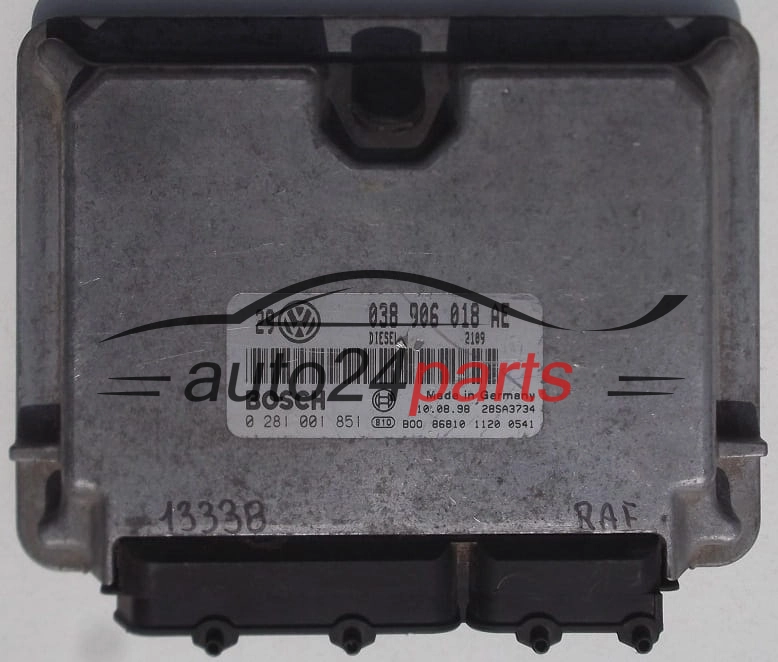 038906018AE, 038 906 018 AE, BOSCH 0281001851, 0 281 001 851