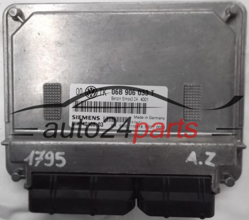 VW VOLKSWAGEN PASSAT 2.0 06B906033T, SIEMENS 5WP40108