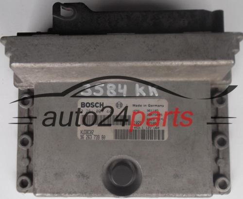 ECU ENGINE CONTROLLER FIAT DUCATO SCUDO 1.9 TD BOSCH 0281001442, 0 281 001 442, 9626373980, 96 263 739 80 XUDBC02 28RTD845