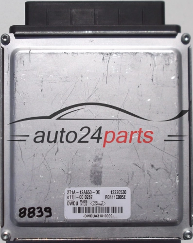 CENTRALINA MOTORE FORD 1.8 TDCI DELPHI 12220530 DWDU, 2T1A-12A650-DE