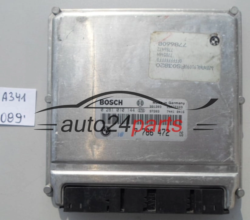 KOMPUTER STEROWNIK SILNIKA BMW E39 E46 3.0 D BOSCH 0 281 010 144,  7 786 472