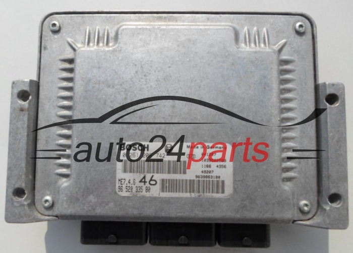 CENTRALINA DO MOTORE PEUGEOT 607 BOSCH 0 261 206 742,  96 520 335 80