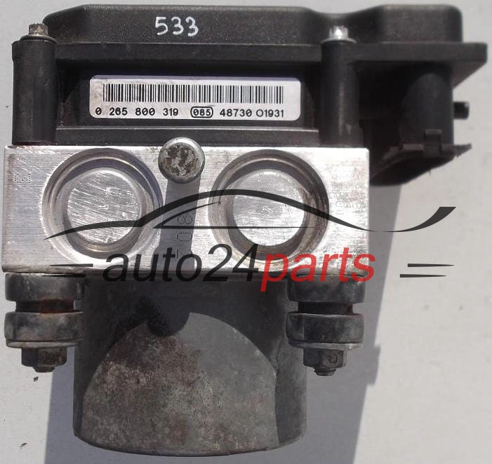 ABS PUMP NISSAN MICRA BOSCH 0 265 231 341,  47660 AX600,  0 265 800 319