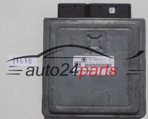 KOMPUTER STEROWNIK SILNIKA SKODA OKTAVIA 1.6 TDI 03L 906 023 LP, 03L906023LP, 5WP42683 AA, 5WP42683AA