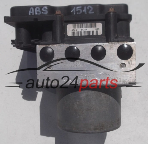 ABS POMPA I STEROWNIK OPEL CORSA C COMBO MERIVA BOSCH 0 265 231 583, 0265231583, 13182319 HG, 13182319HG, 0 265 800 443, 0265800443
