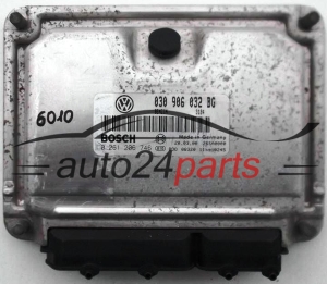 ECU ENGINE CONTROLLER SEAT AROSA VW LUPO 1.0 030 906 032 BG, 030906032BG, BOSCH 0 261 206 746, 0261206746