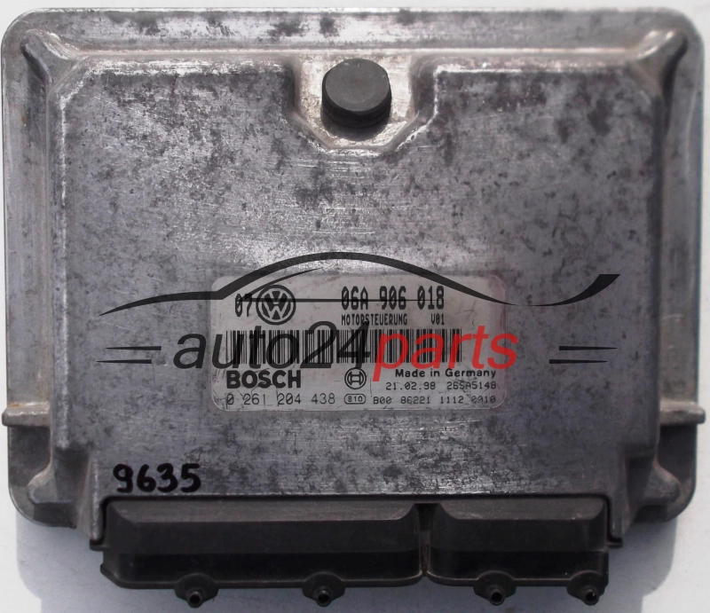 ΜΟΝΑΔΑ ΕΛΕΓΧΟΥ ΚΙΝΗΤΗΡΑ VW VOLKSWAGEN GOLF IV 1.8, BOSCH 0 261 204 438, 0261204438, 06A 906 018, 06A906018