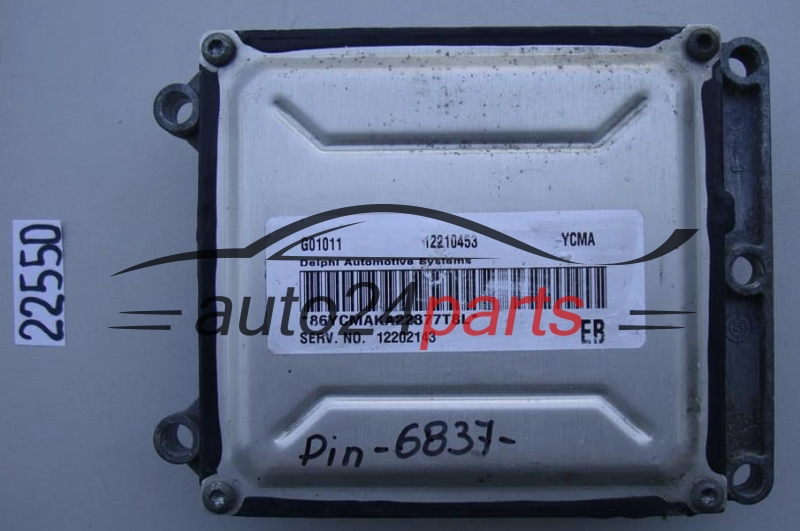 CALCULATEUR MOTEUR OPEL 2.2 DELPHI 12210453 YCMA