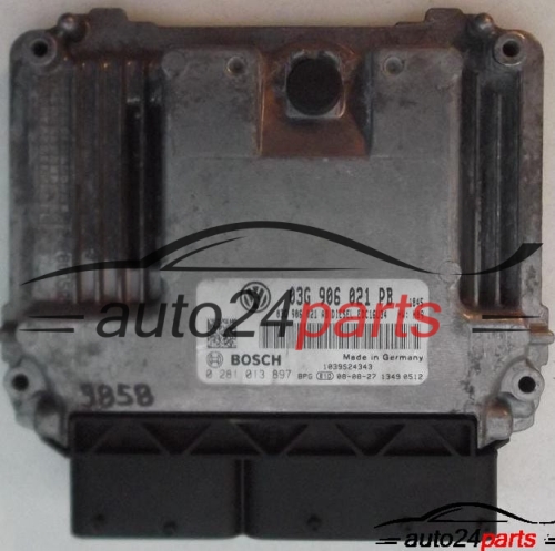 ΜΟΝΑΔΑ ΕΛΕΓΧΟΥ ΚΙΝΗΤΗΡΑ VW VOLKSWAGEN PASSAT 1.9 TDI BOSCH 0 281 013 897, 0281013897, 03G 906 021 PB, 03G906021PB