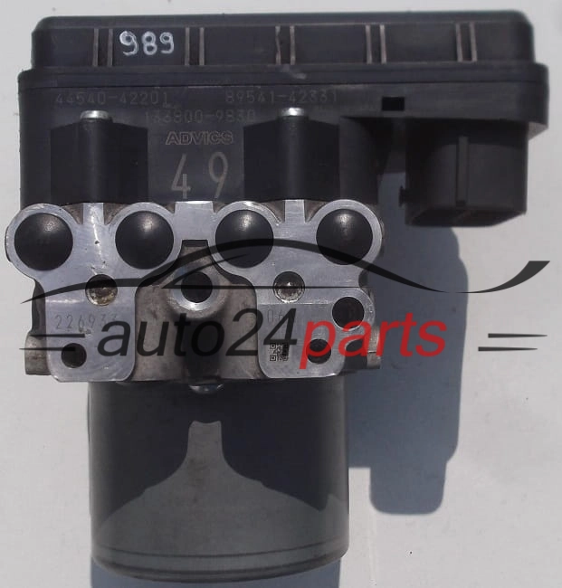 ABS POMPA CENTRALINA TOYOTA RAV4 ADVICS 44540-42201, 89541-42331,  133800-9830
