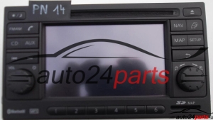 RADIO CD BLUETOOTH NAVI NISSAN JUKE BOSCH 7 612 830 051, 7612830051, 25915BH20A 