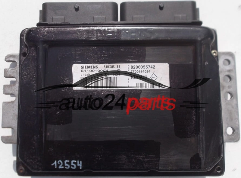 CENTRALINA DO MOTORE RENAULT MEGANE SCENIC 1.6 SIEMENS S110010004D, 8200055742