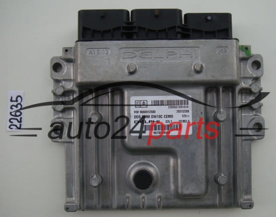 Μονάδα Ελέγχου Κινητήρα CITROEN PEUGEOT 2.0 HDI DELPHI 28312280, HW 9666912580, HW9666912580, DCM3.5