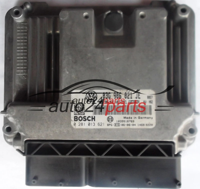 Centralita de motor Seat Leon 2.0 TDI 03G906021JE 03G906021AB Bosch 0281013621 Diésel EDC16U34