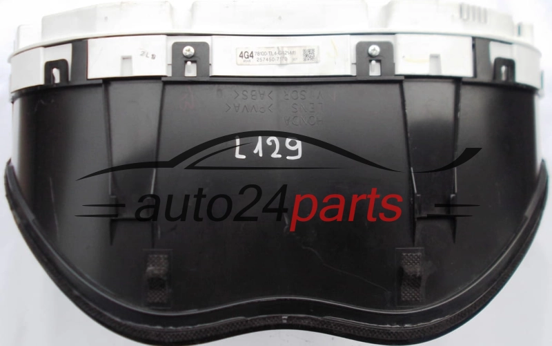  ZESPÓŁ WSKAŹNIKÓW ZEGARY PRĘDKOŚCIOMIERZ LICZNIK HONDA ACCORD DIESEL AUTOMATIC 4G4 2574507170, 257450-7170, 78100TL4G421M1, 78100-TL4-G421-M1
