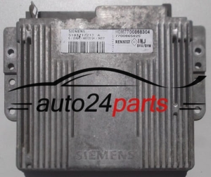 CALCULATEUR MOTEUR RENAULT MEGANE SCENIC 2.0 S103717213 A, S103717213A, HOM7700868304